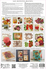 Load image into Gallery viewer, Seed Catalogue Eight-Page Decor Transfer™ In 8&quot; x 12&quot; Pad Format
