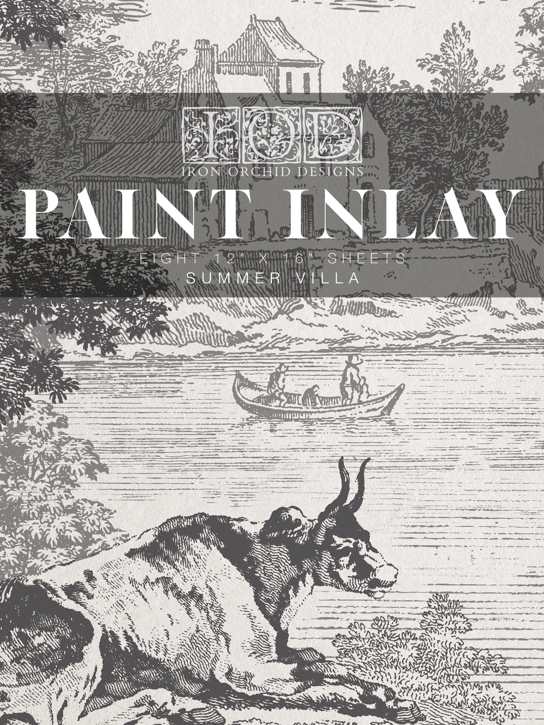 Summer Villa Paint Inlay - Paint Inlay 12