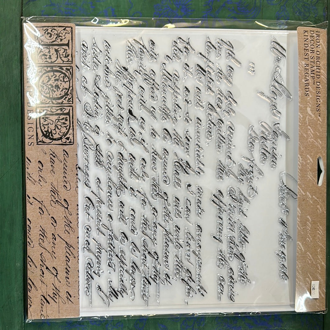 Kindest Regards Stamp