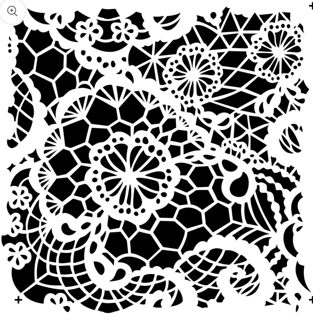 Lace by Mara JRV Stencils