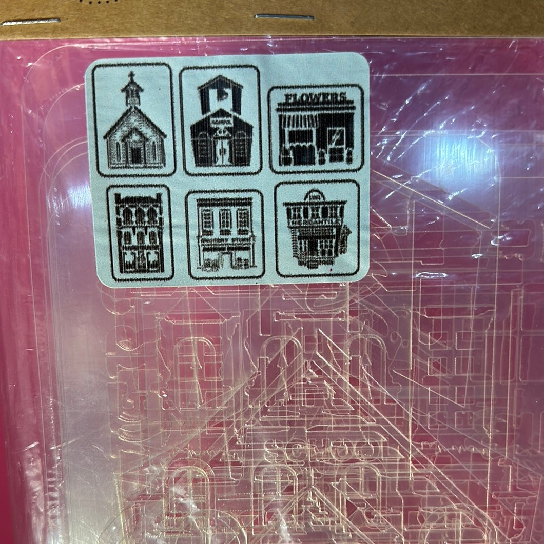 Main Street Buildings JRV Stencils