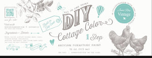 DIY One Step Paint White Linen