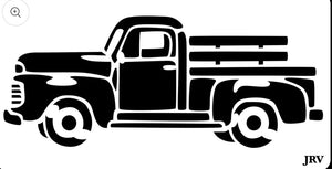 Old Truck JRV Stencils