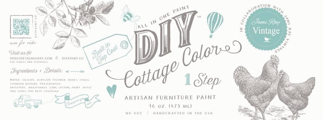 DIY One Step Paint Vintage Mint