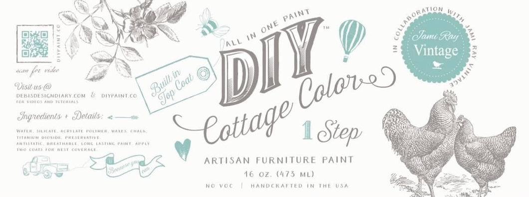 DIY One Step Paint Vintage Pink
