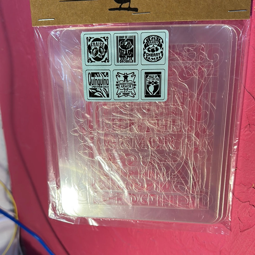 Fraise Labels JRV Stencils