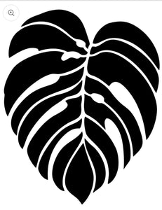 Large leaves JRV Stencils