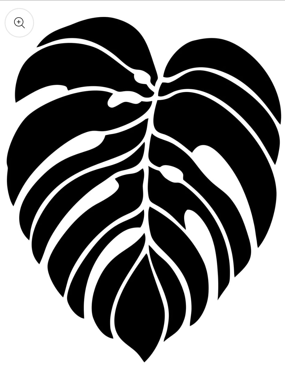 Large leaves JRV Stencils