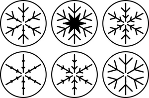 Mini Snowflakes JRV Stencil