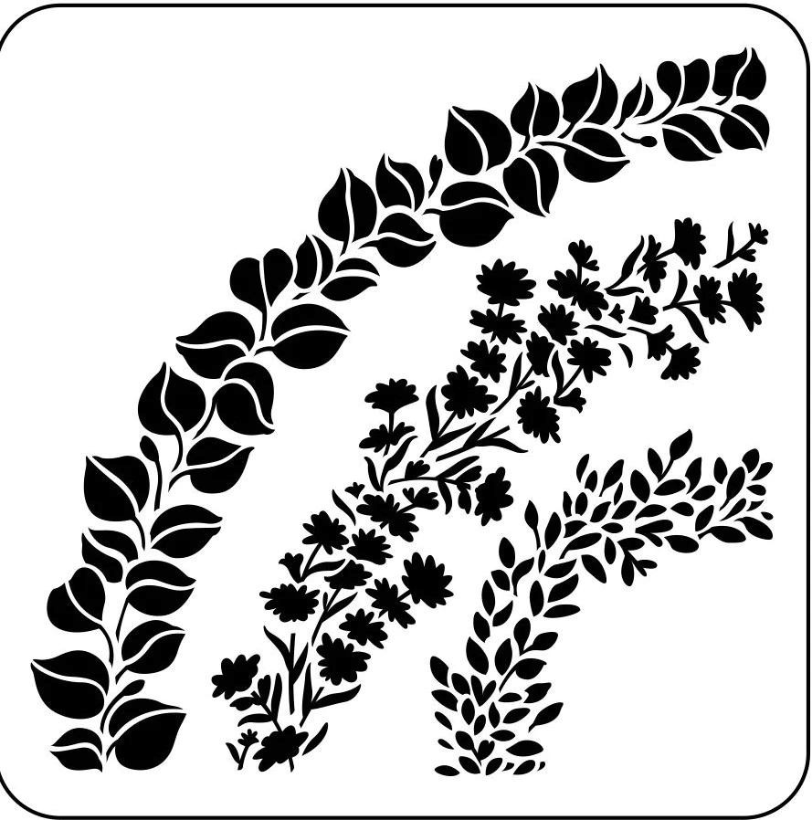 Wreath Maker JRV Stencil