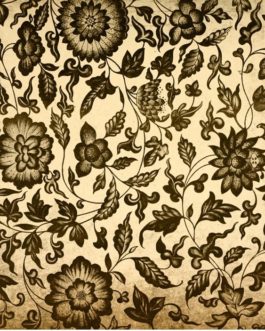 Grungy Floral Decoupage Paper