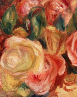 Textured Floral Right Decoupage Paper